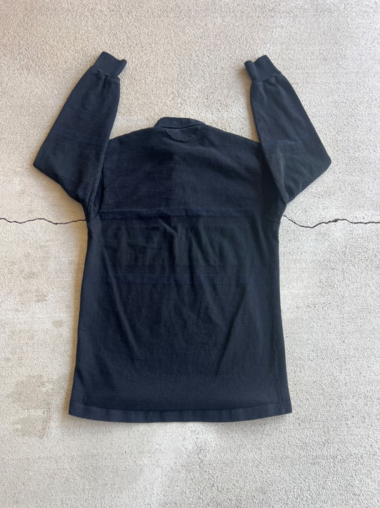 Vintage 90's Barbarian Colorado University Striped Rugby Shirt