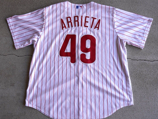 Majestic Philadelphia Phillies Arrieta Jersey