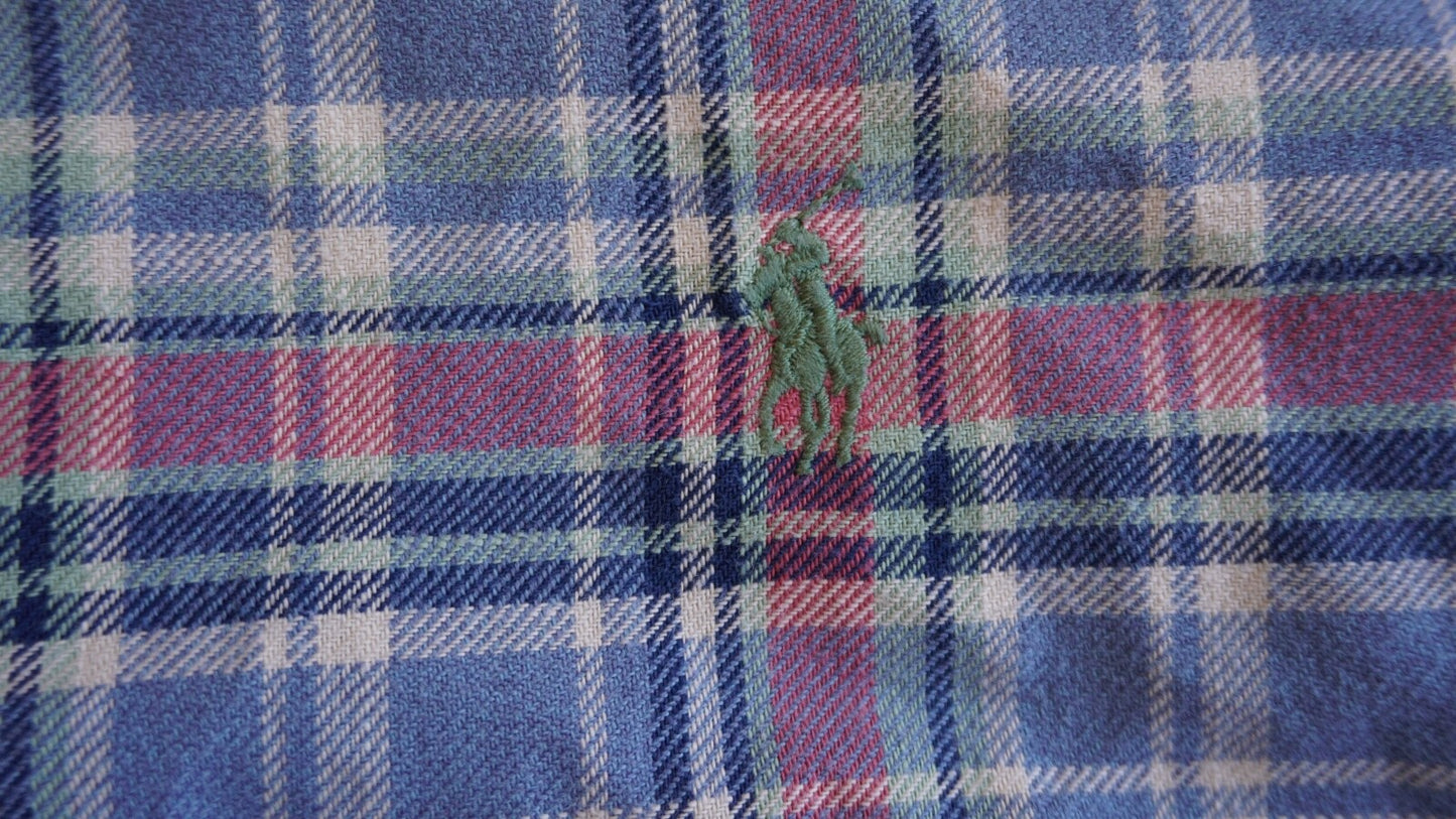 Vintage Y2K Polo Ralph Lauren Plaid Button Down Shirt