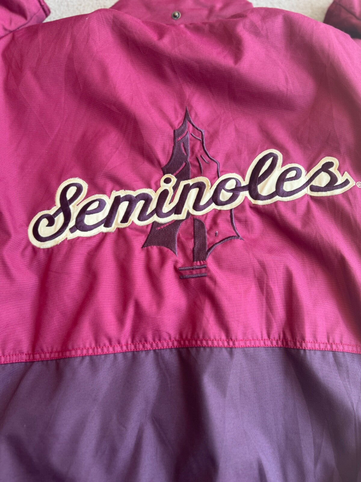 Y2K Vintage Nike Team Sports Florida State University "Seminoles" Jacket