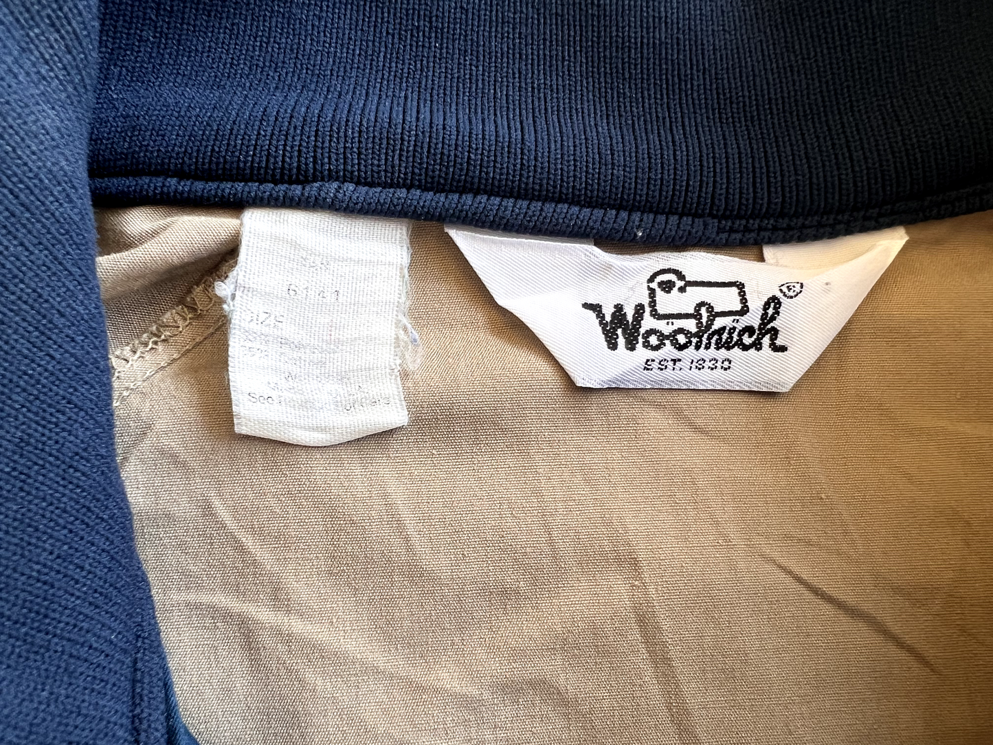 Vintage 80's Woolrich Popover Jacket