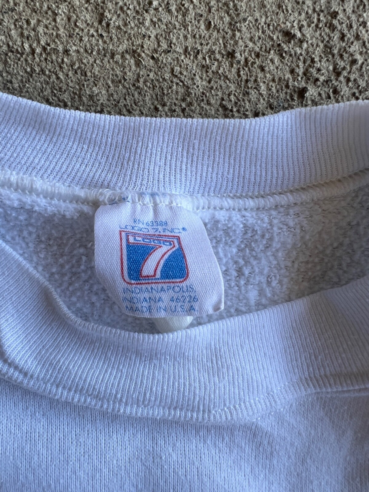 Vintage 90's Logo 7 Super Bowl XXVI 91 Redskins NFC Championship Sweatshirt