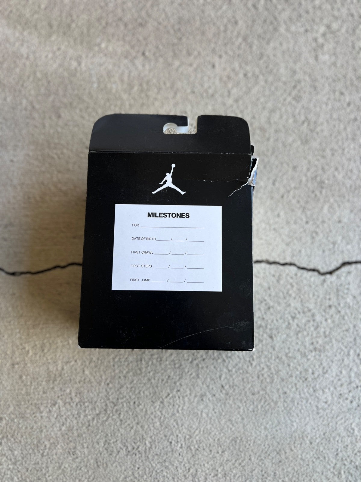 Jordan 1 Crib Bootie Shadow 3c w/Box
