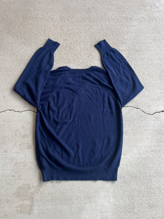 Vintage 80's Christian Dior Monsieur V-Neck Sweater