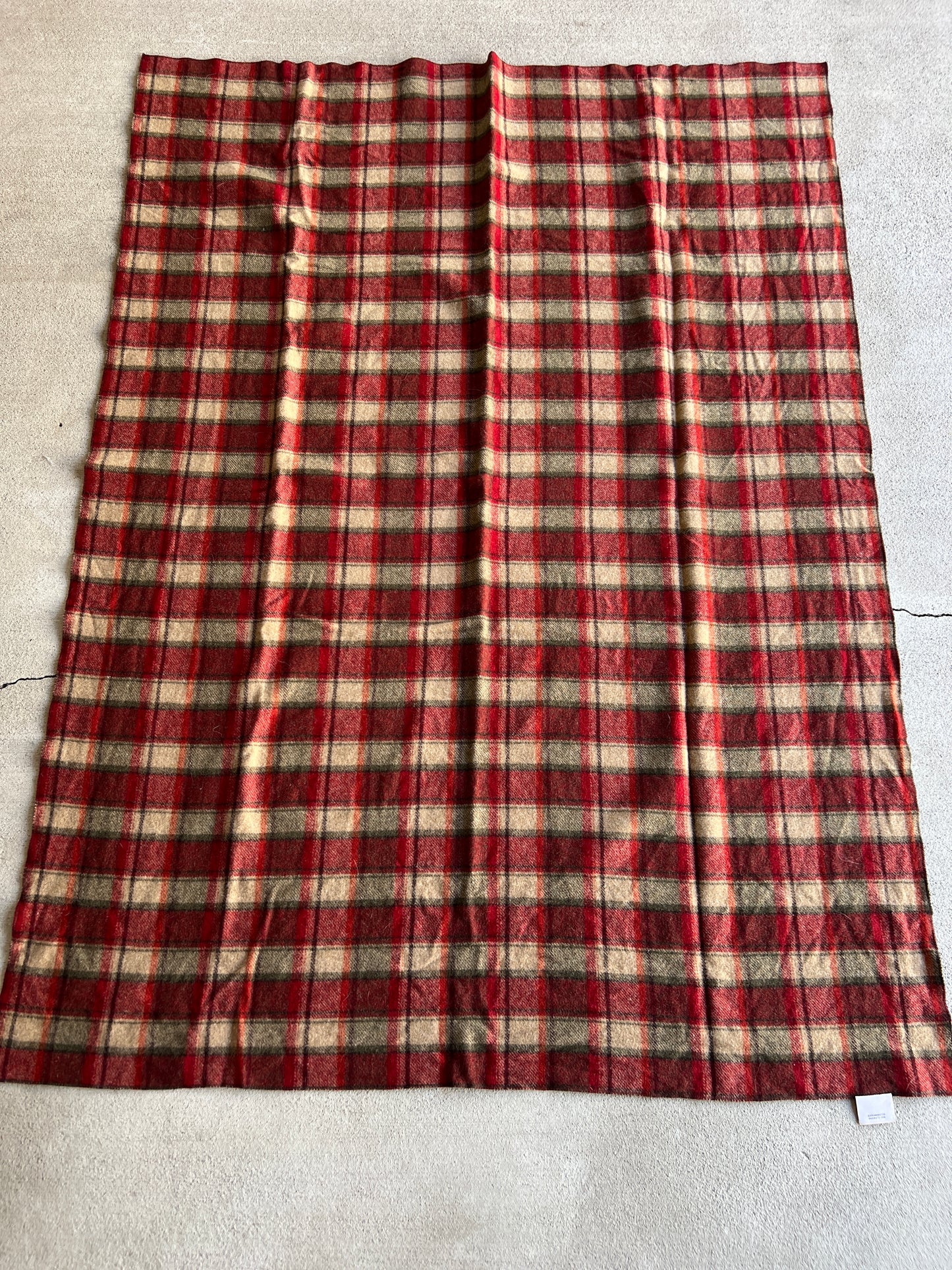 Vintage Woolrich 54w"x72l" Wool Throw Blanket