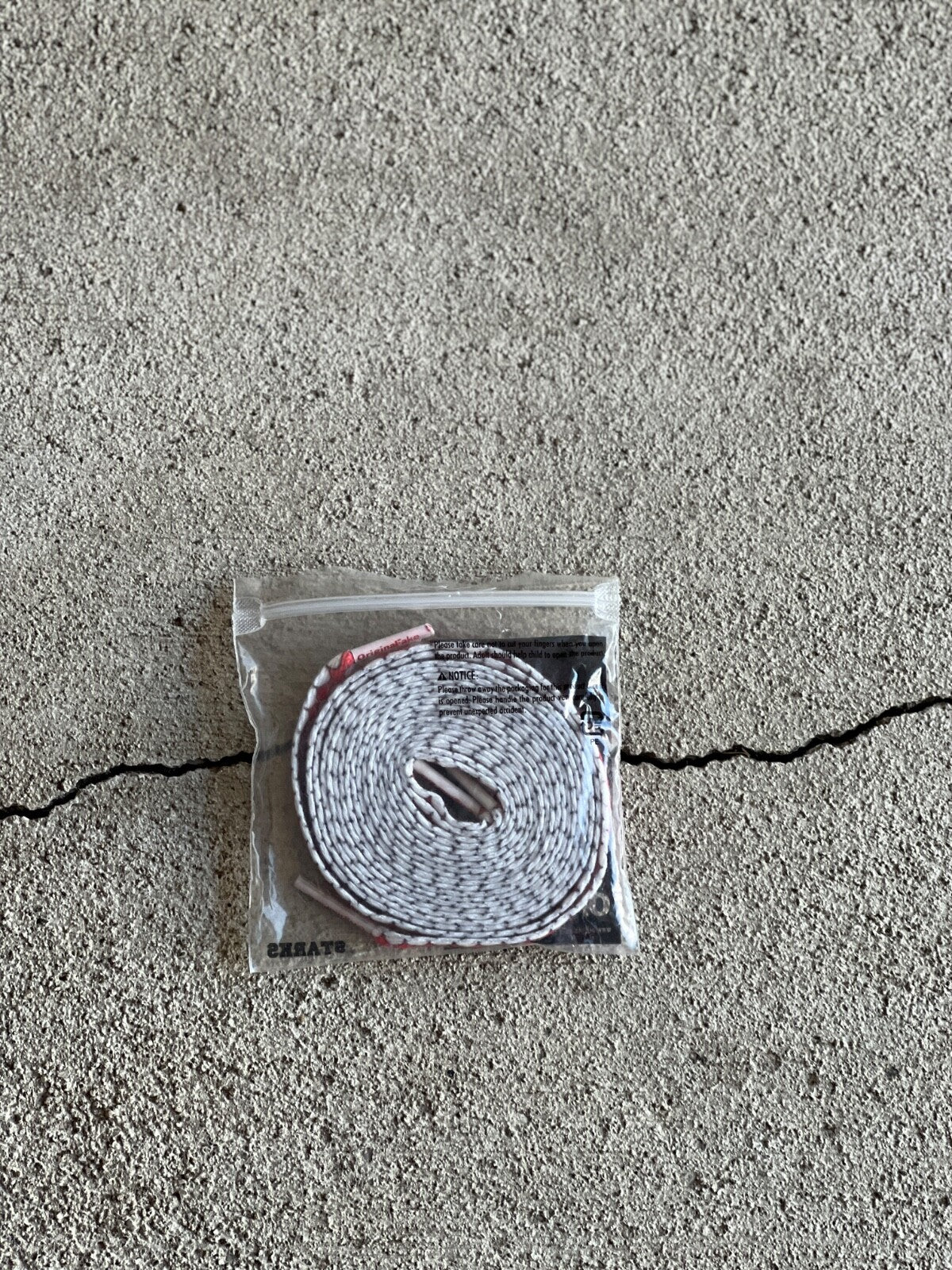 Super Rare Brand New Original Fake x Starks  "Chomper" Shoe Laces