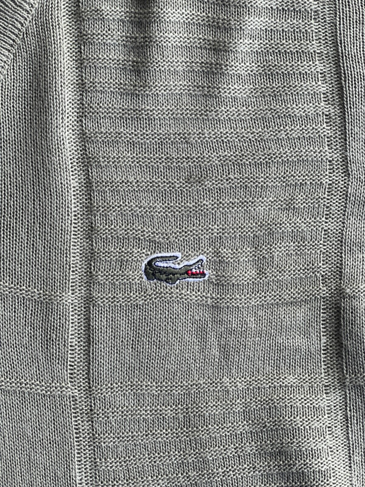 Vintage 90's Lacoste V-Neck Sweater