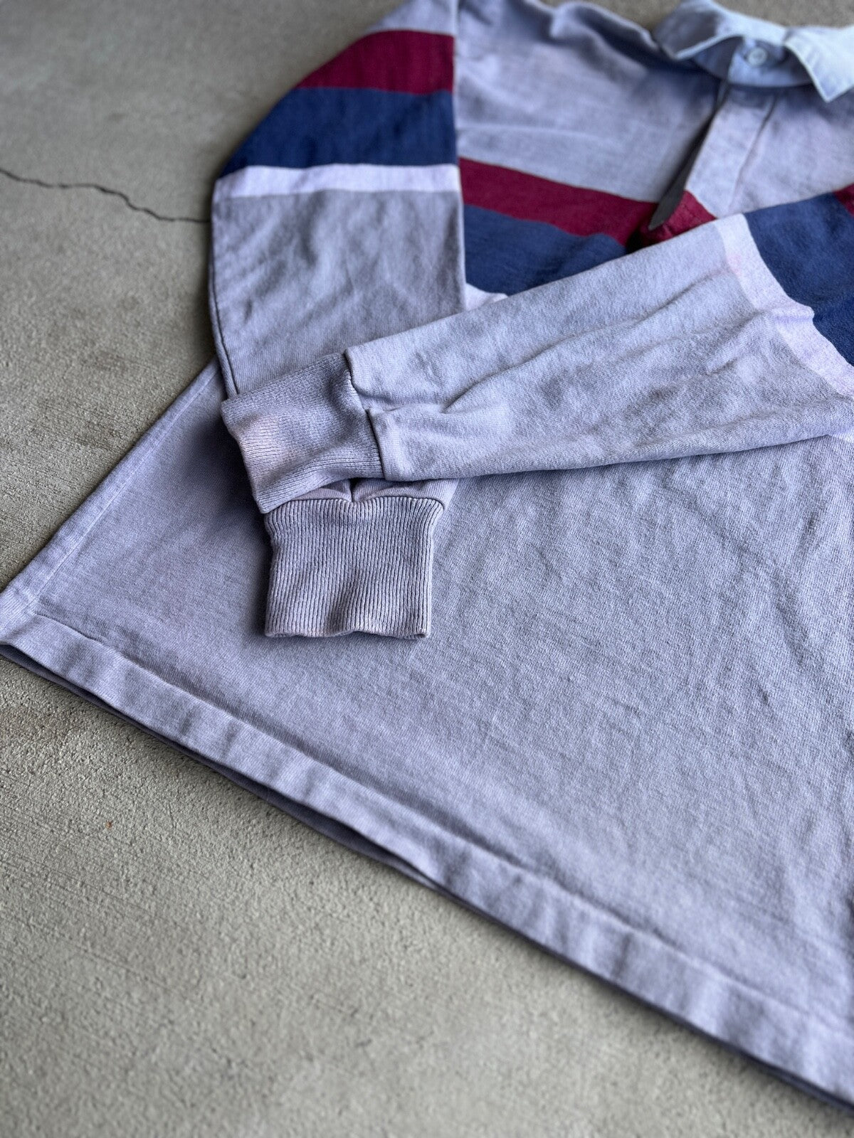 Vintage 80's L.L. Bean Striped Rugby Shirt