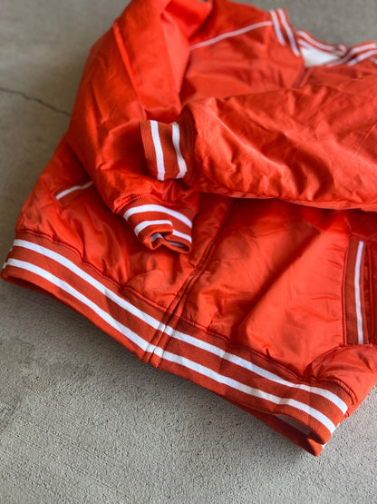 Vintage Y2K Starter Florida University Reversible Satin Bomber Jacket