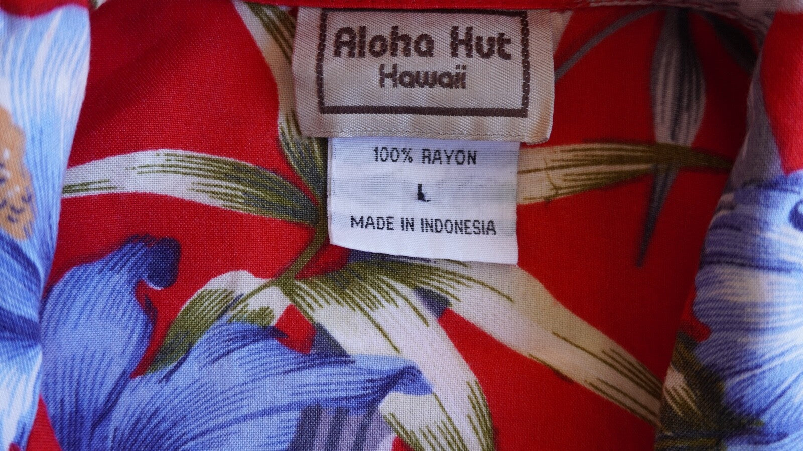 Vintage Aloha Hut Hawaiian Button Up Shirt