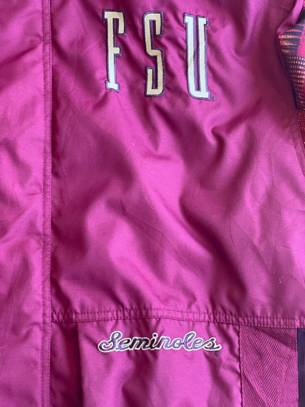 Y2K Vintage Nike Team Sports Florida State University "Seminoles" Jacket