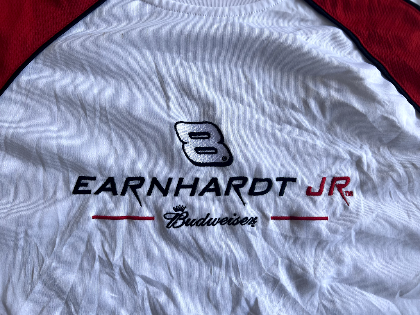 Vintage Y2K Chase Authentics Earnhardt Jr  Performance Pullover Shirt