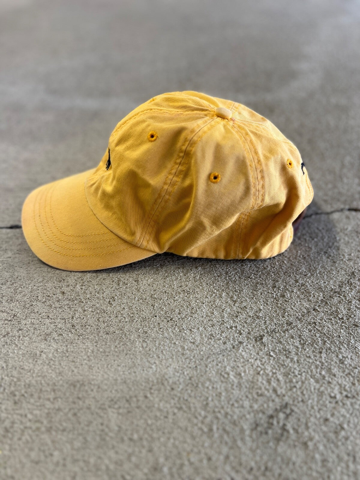 Vintage 90's Polo 5-Panel Pony Adjustable Strapback Hat One Size