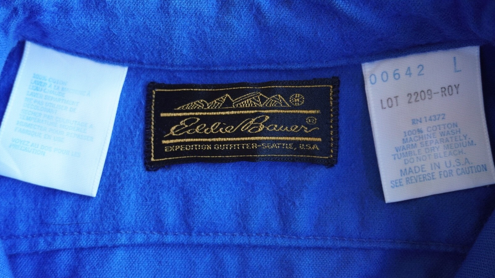 Vintage 80's Eddie Bauer Field Button Up Shirt