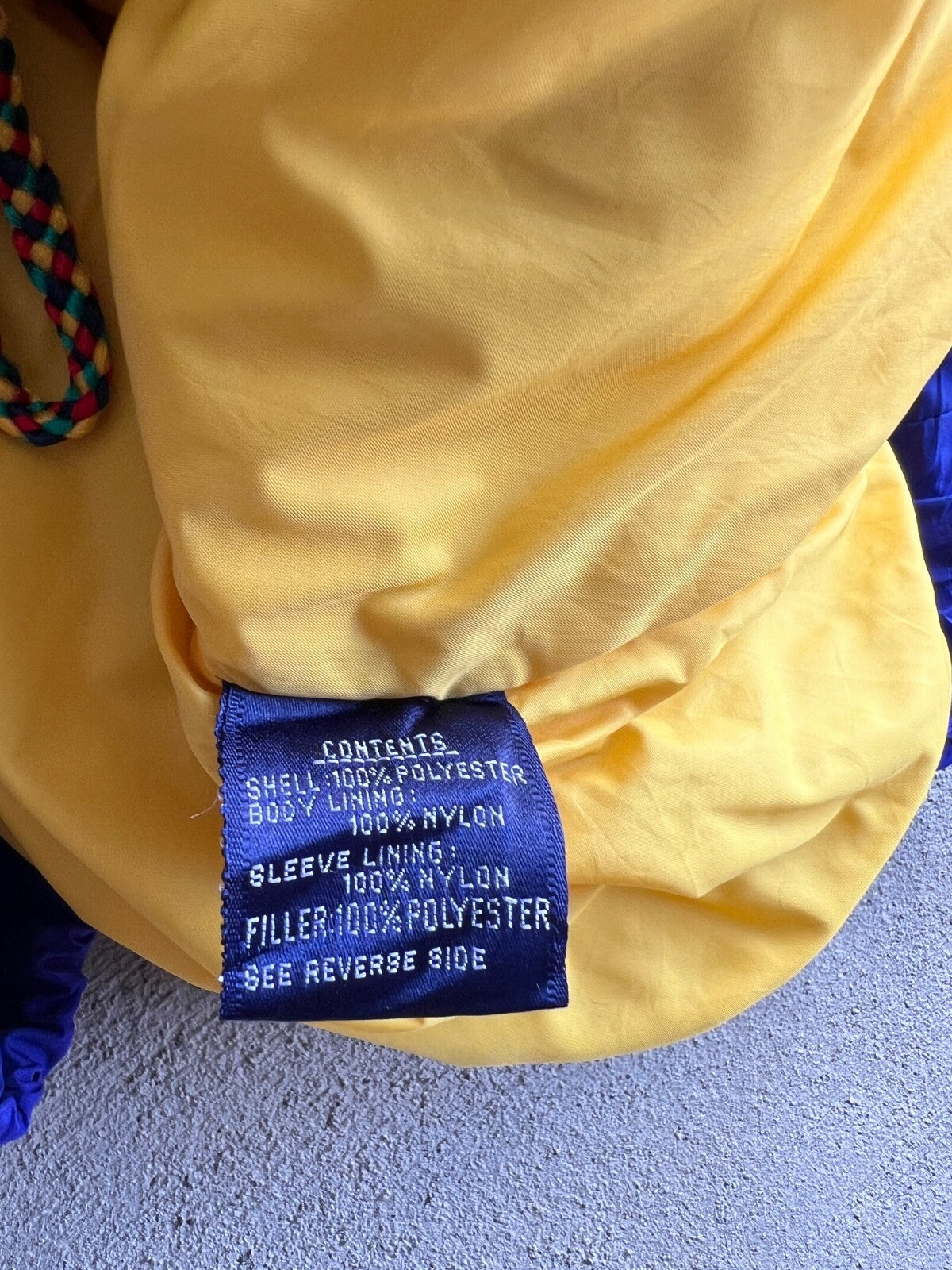 Vintage 90's Gant Puffer Pullover Jacket