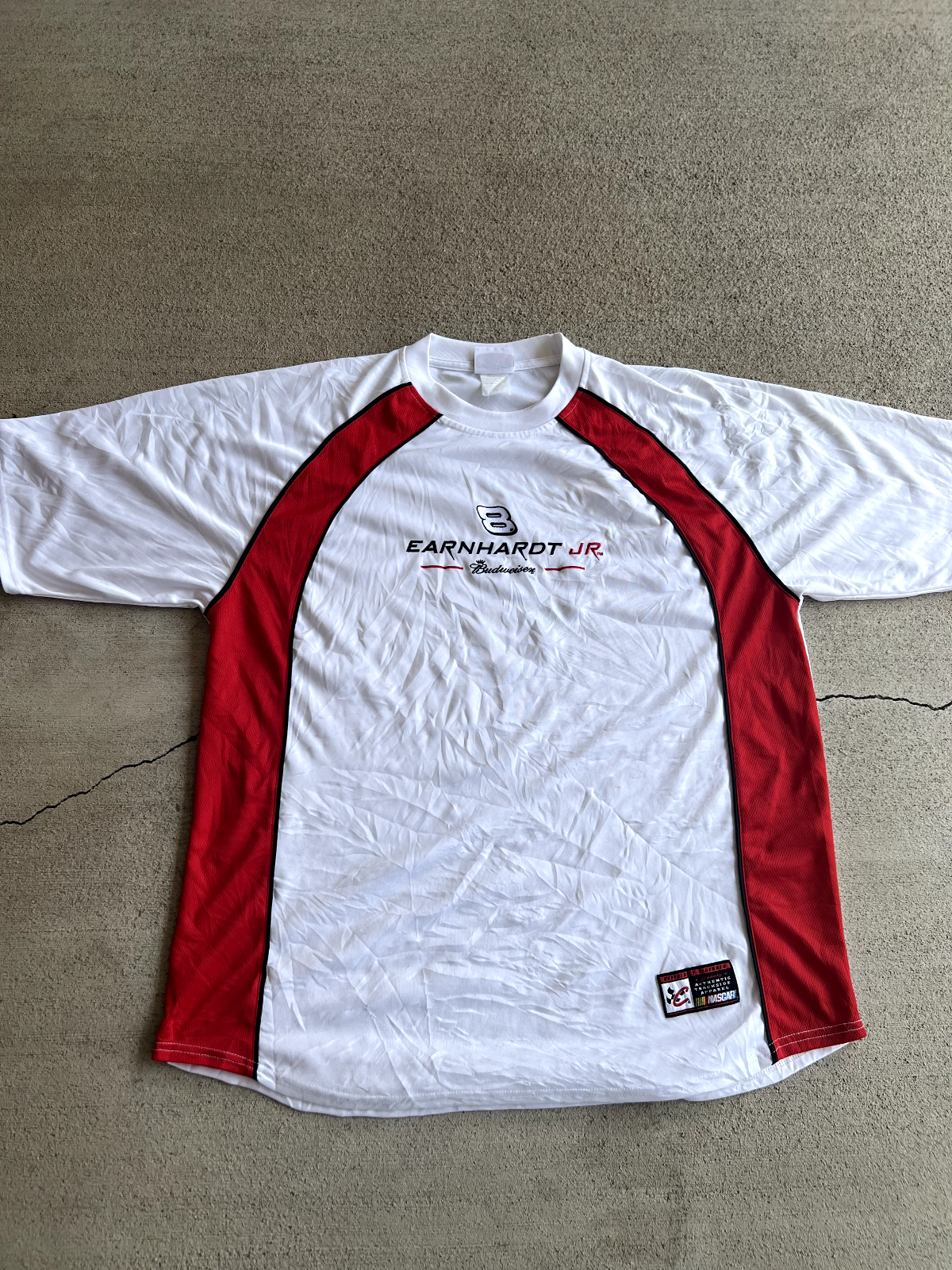 Vintage Y2K Chase Authentics Earnhardt Jr  Performance Pullover Shirt