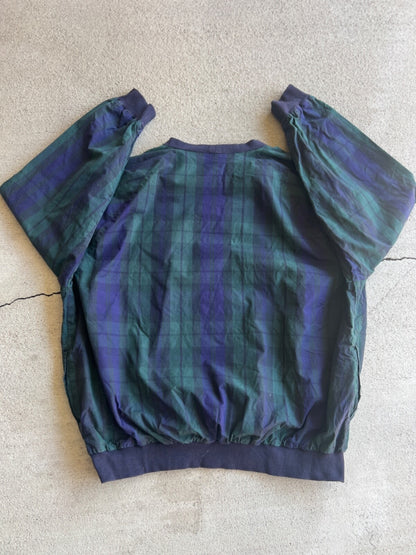 Vintage 90's Polo Ralph Lauren Tartan Golf Pullover Sweatshirt