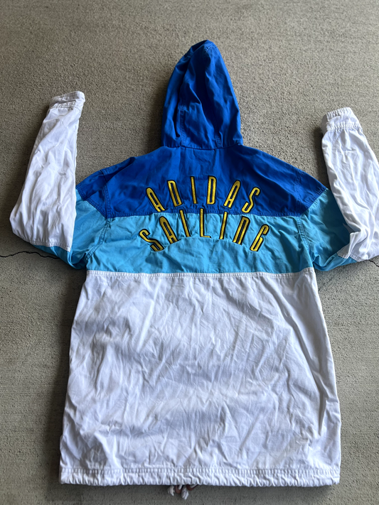 Rare Vintage 90's Adidas Hooded Sailing Jacket