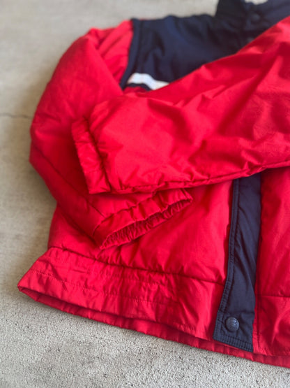 Vintage 90's Fila Made in Italy Puffer Convertible Bomber Jacket