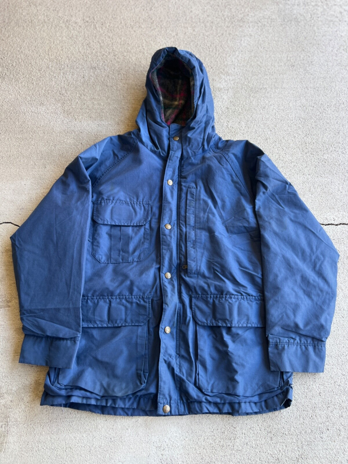 Vintage 80's Women's Woolrich Blanket Lined Parka Jacket