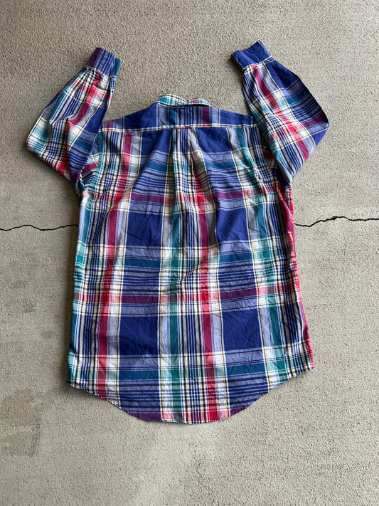 Vintage 90's Gant Fox Hunt Plaid Button Down Shirt