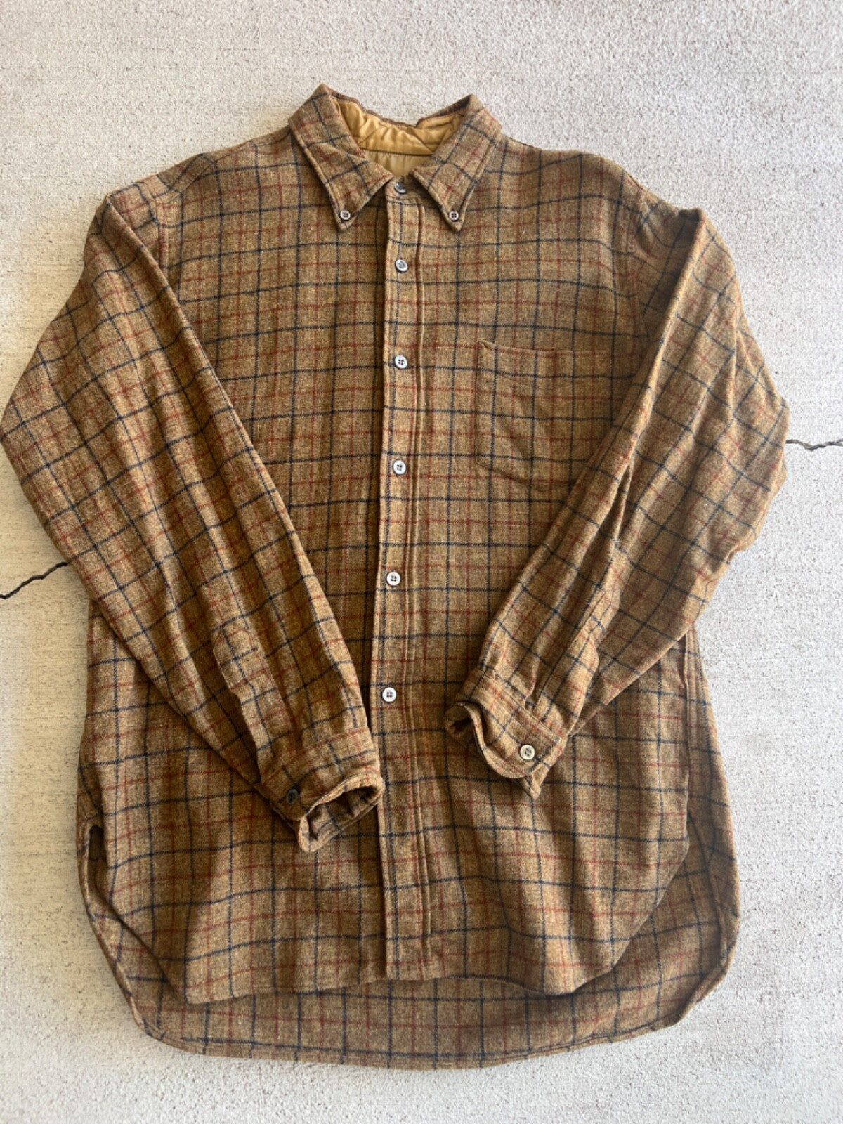 Vintage 90's Pendleton Check Button Up Shirt