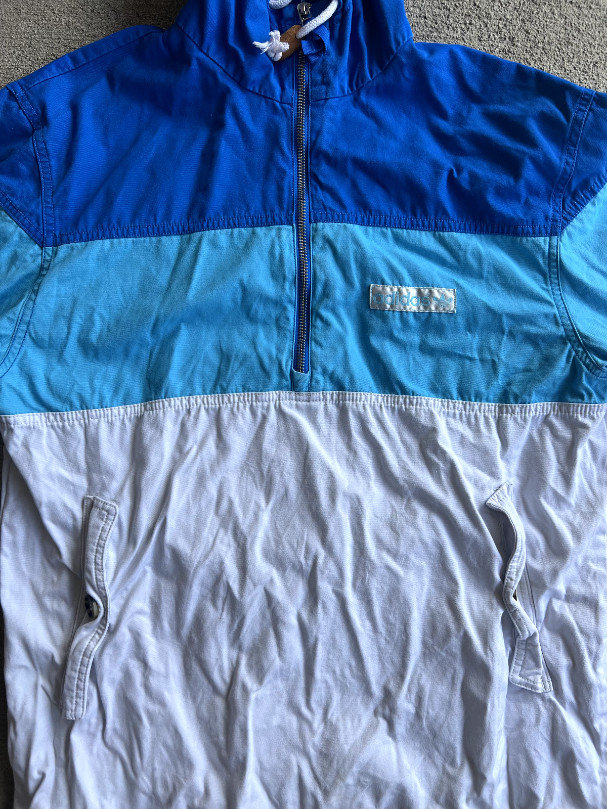 Rare Vintage 90's Adidas Hooded Sailing Jacket