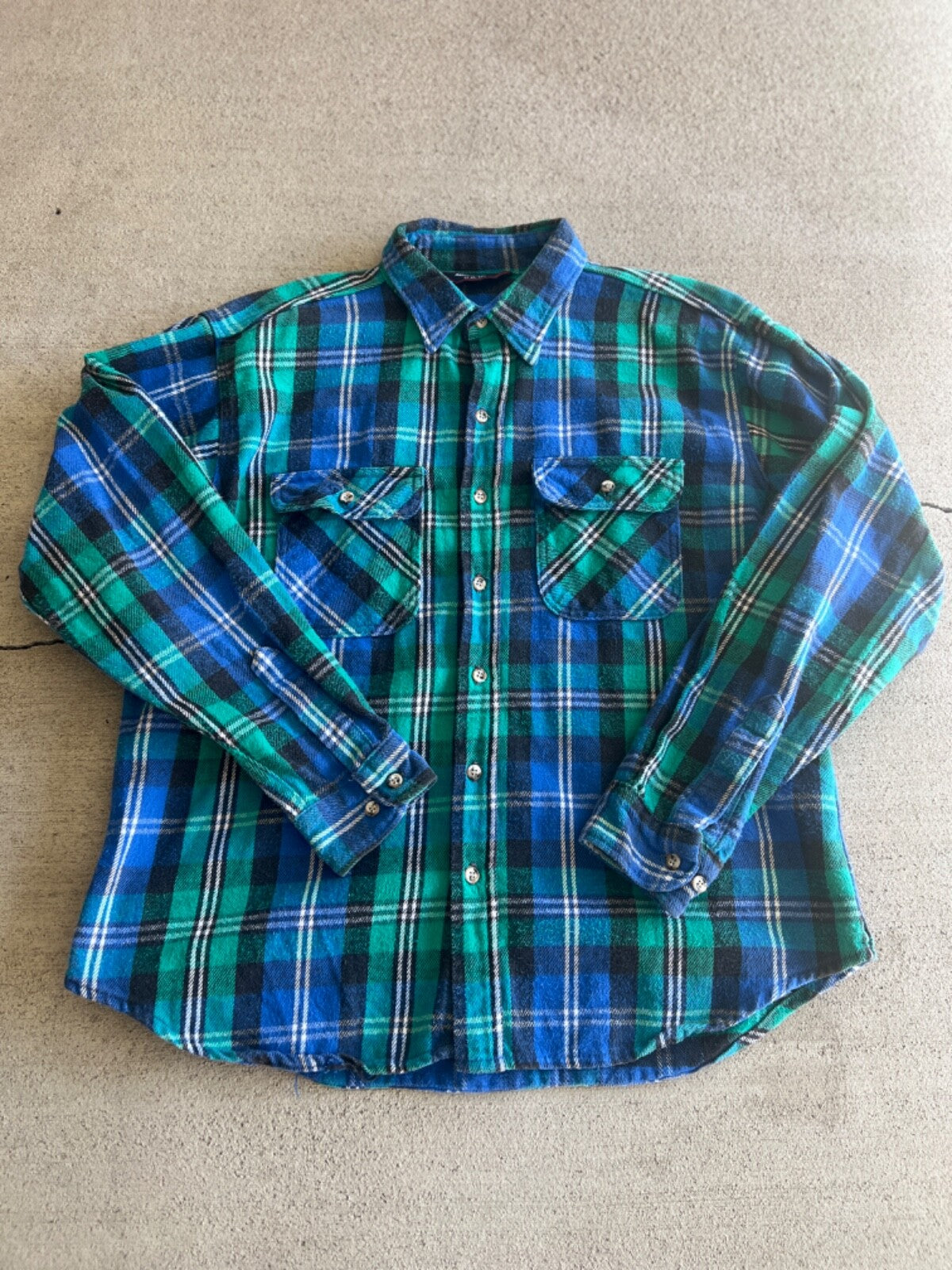 Vintage 80's Mighty Mac Button Up Shirt