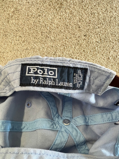 Vintage 90's Polo 5-Panel Pony Adjustable Strapback Hat One Size