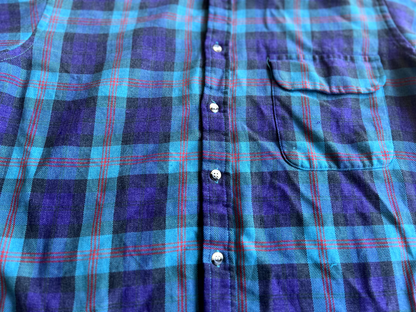 Vintage 80's Sears Roebuck Single Thread Button Up Shirt