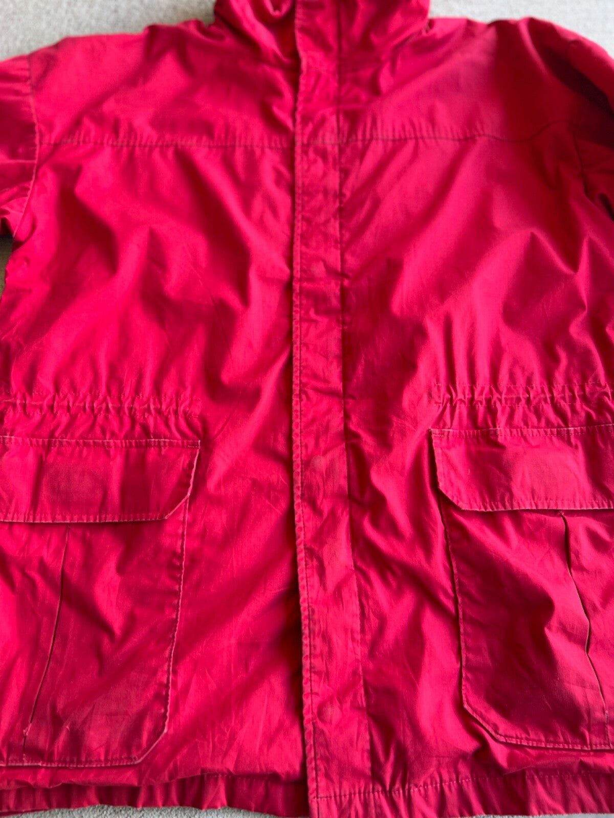 Vintage Woolrich Packable Hood Blanket Lined Parka Jacket