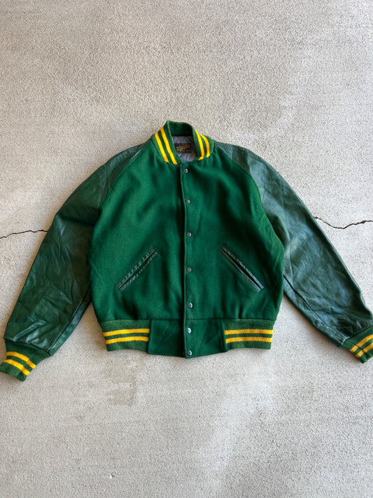 Vintage Johnny Mac Varsity Bomber Jacket
