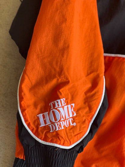 Vintage 90's Chase Authentics Tony Stewart Home Depot 20 Windbreaker Jacket