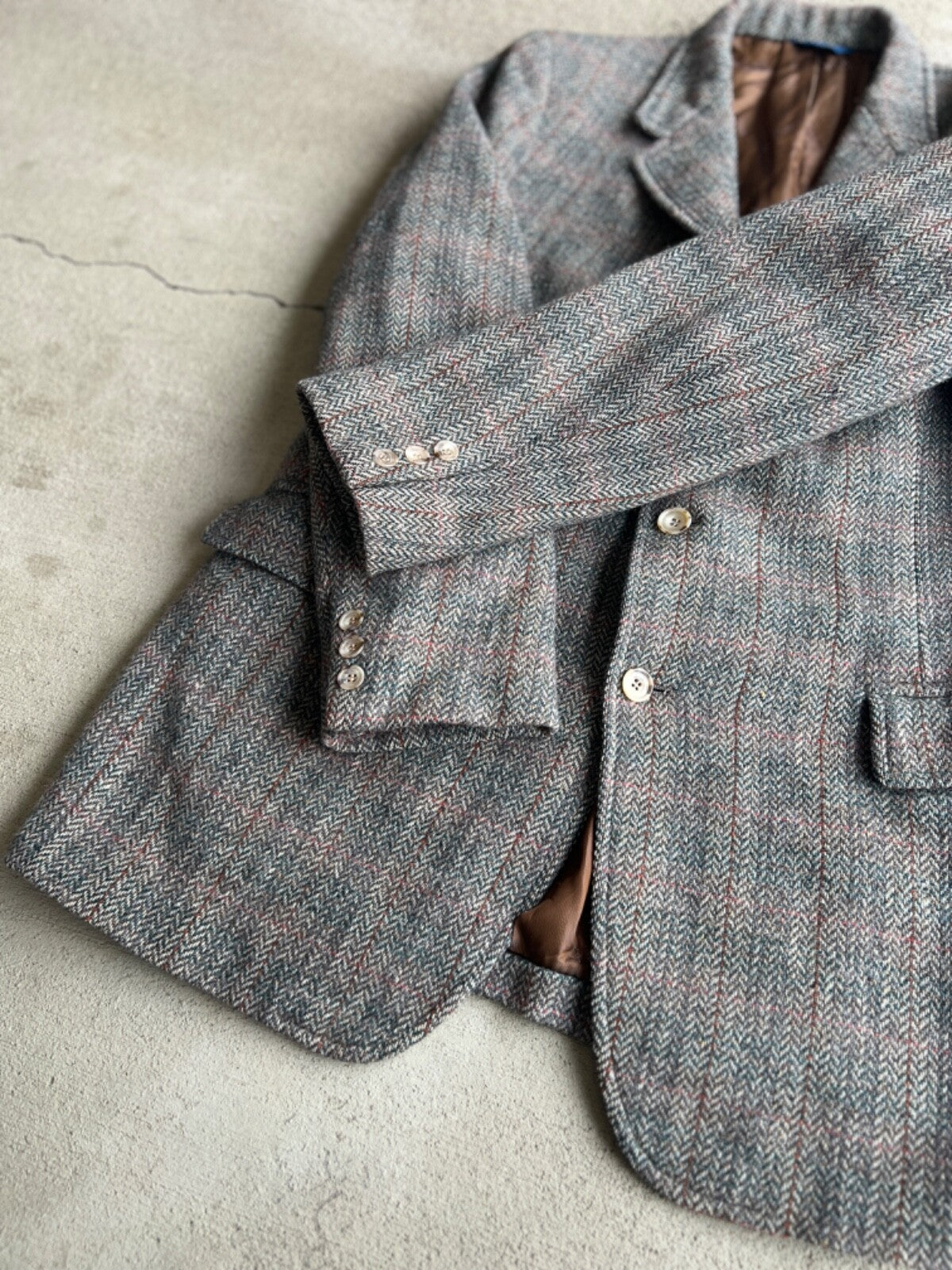 Pendleton 2 Button Herringbone Notch Sports Coat