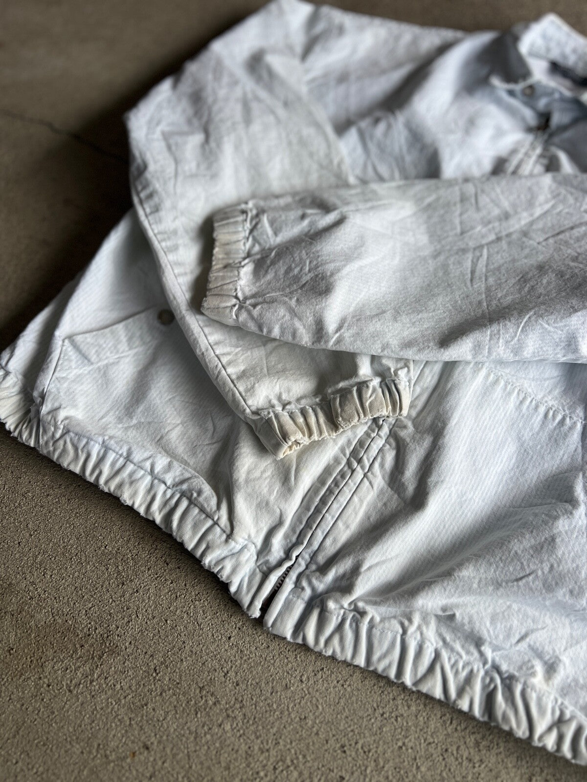 Vintage 90's Polo Ralph Lauren Pinstripe Zip Up Bomber Jacket