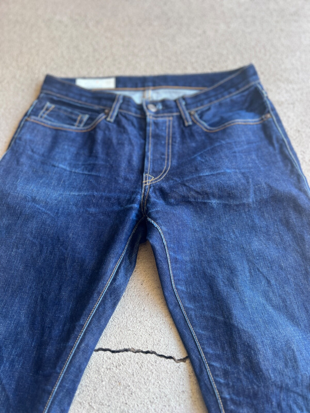 Imogene + Willie Barton Slim Selvedge Denim Jeans 30"x33"