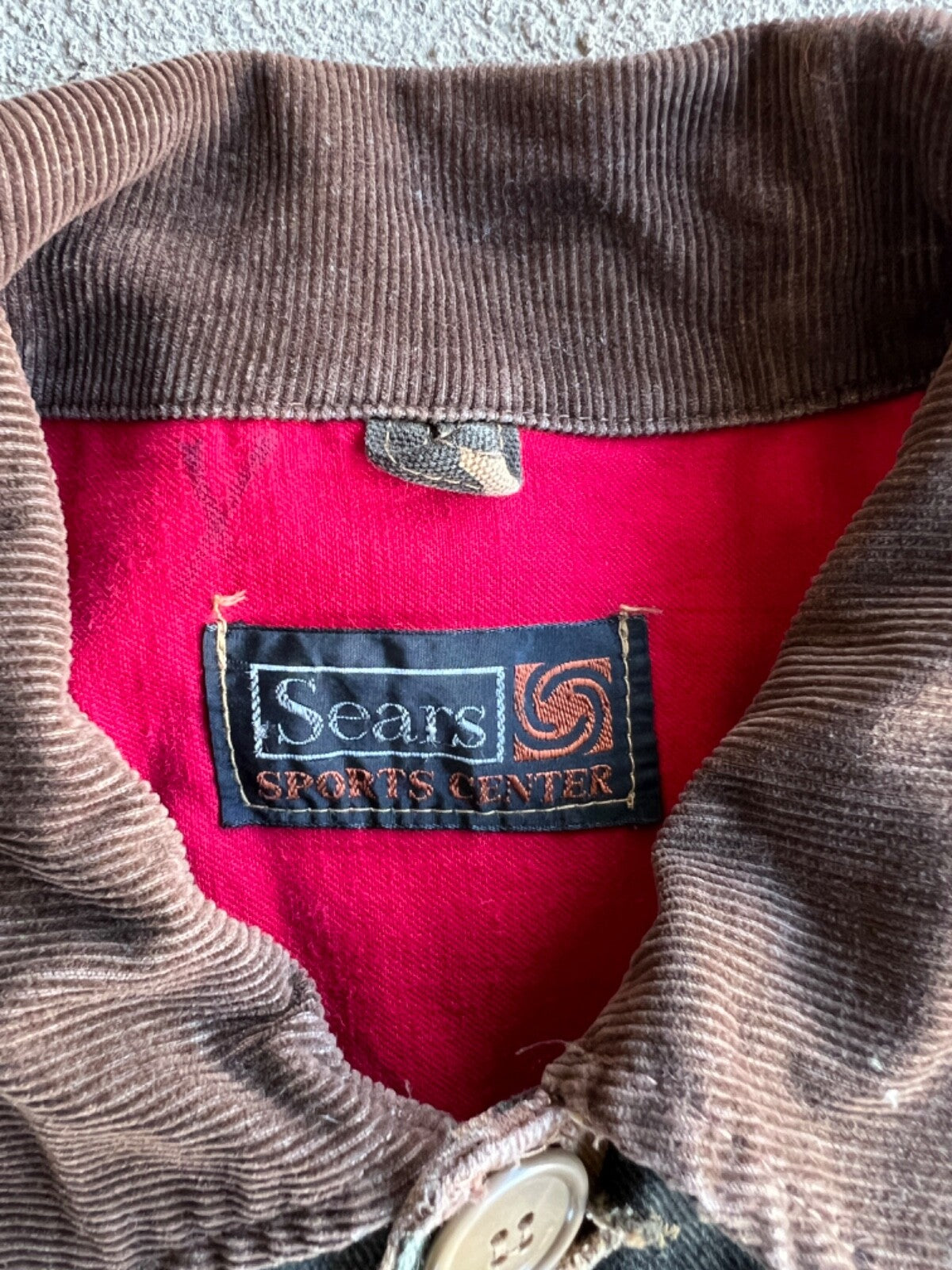 Vintage 70's Sears Woodland Camo Hunting Jacket