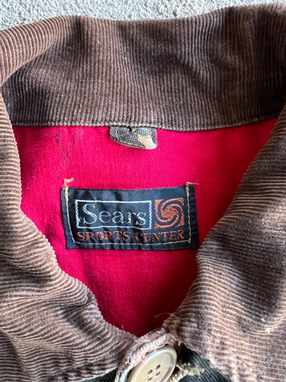 Vintage 70's Sears Woodland Camo Hunting Jacket