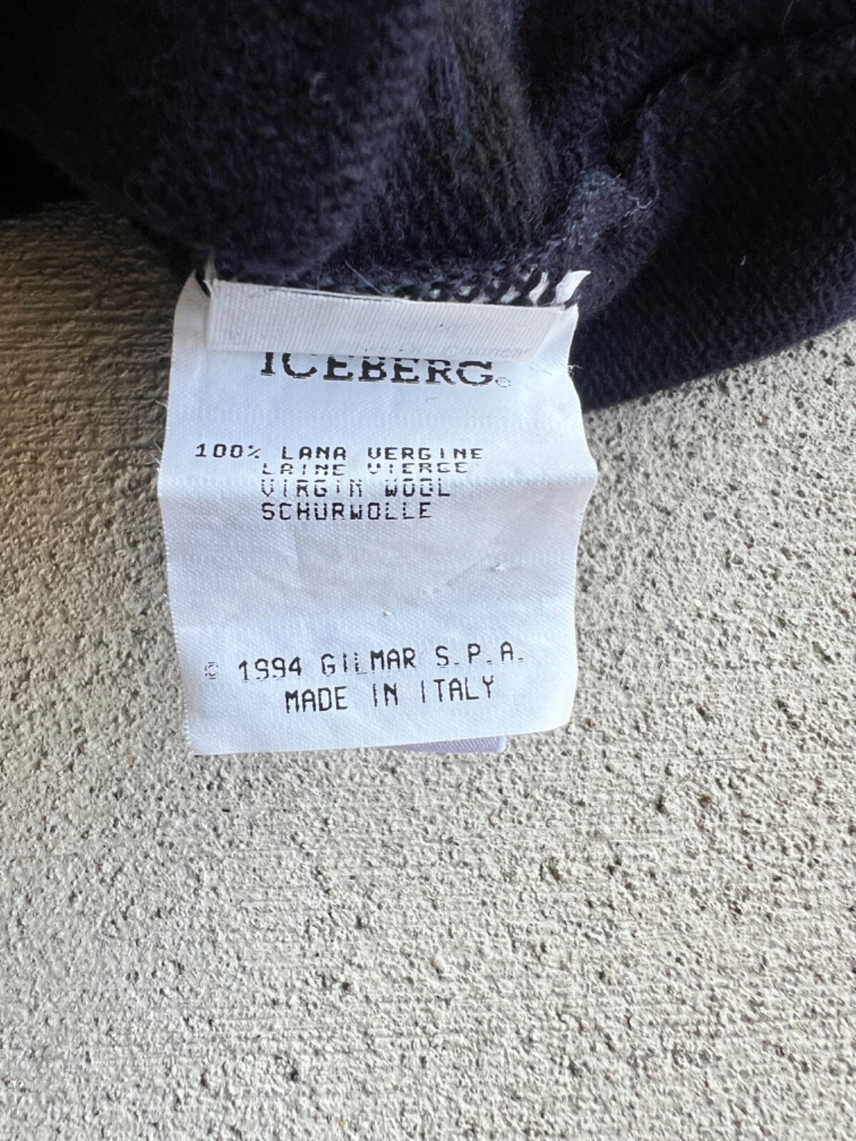 Vintage 90's Iceberg "Batman The Animated Series" Cardigan Sweater