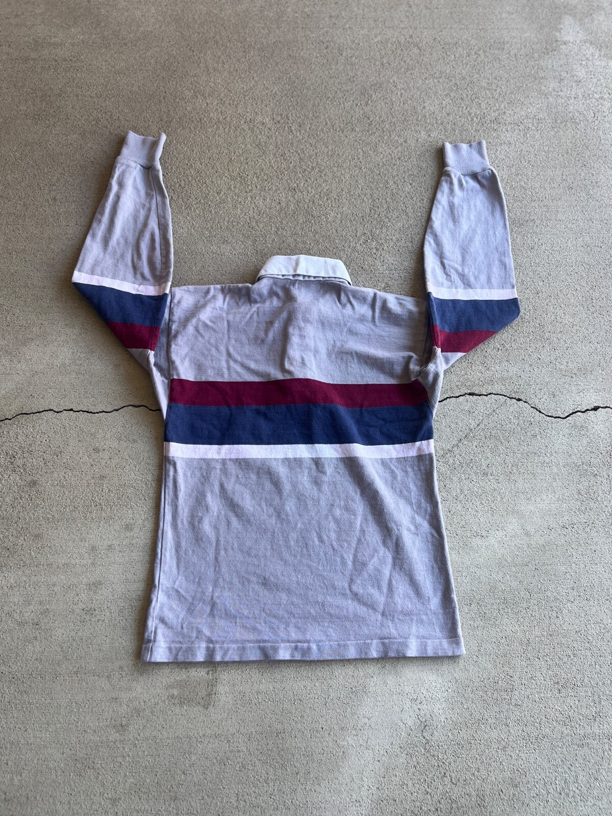 Vintage 80's L.L. Bean Striped Rugby Shirt
