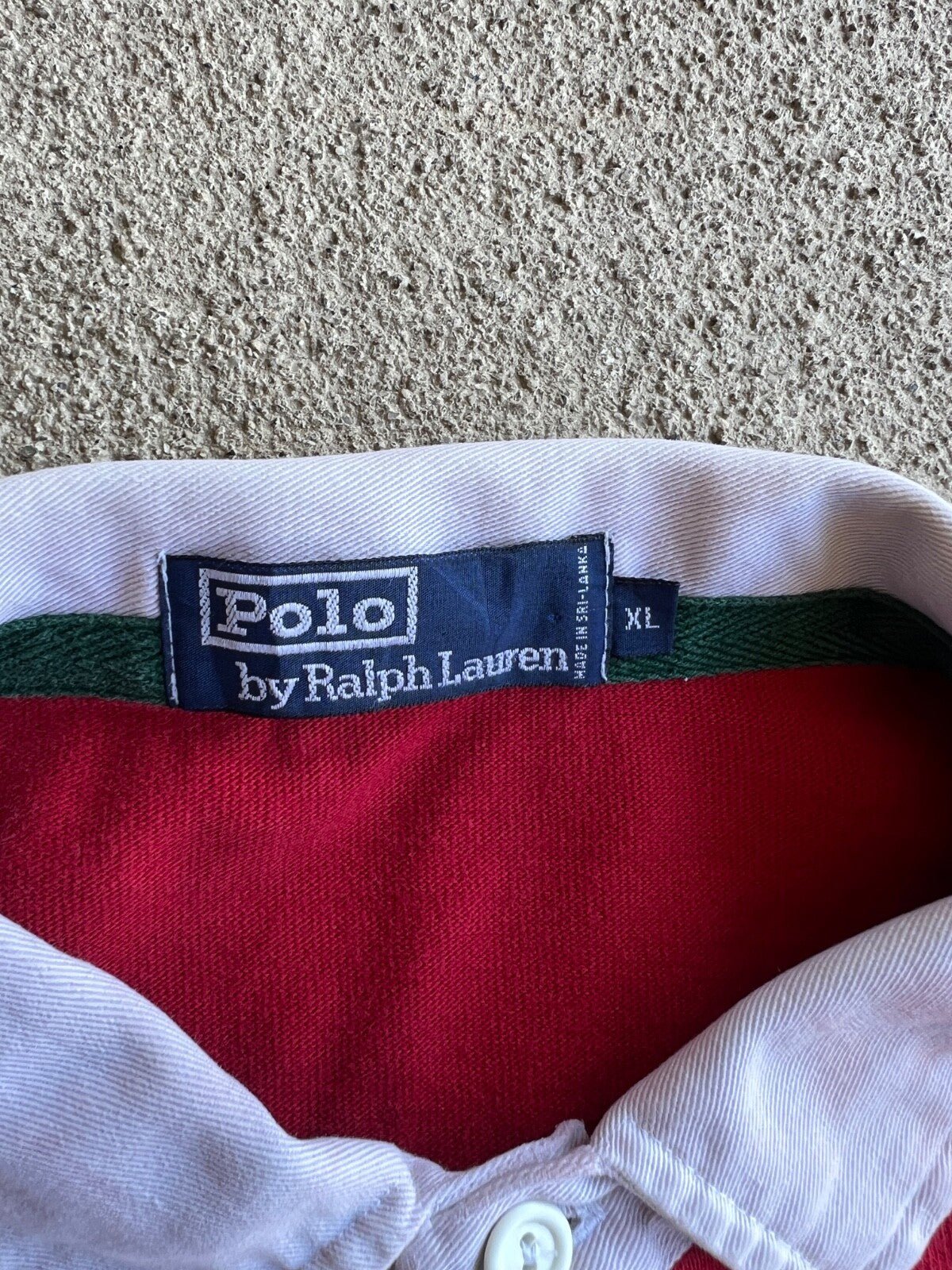 Vintage Y2K Polo Ralph Lauren Rugby Shirt