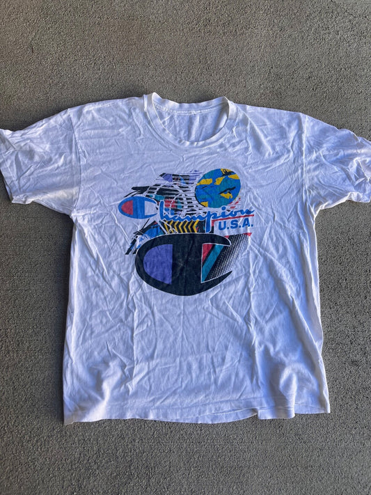 Vintage 90's Champion USA T-Shirt