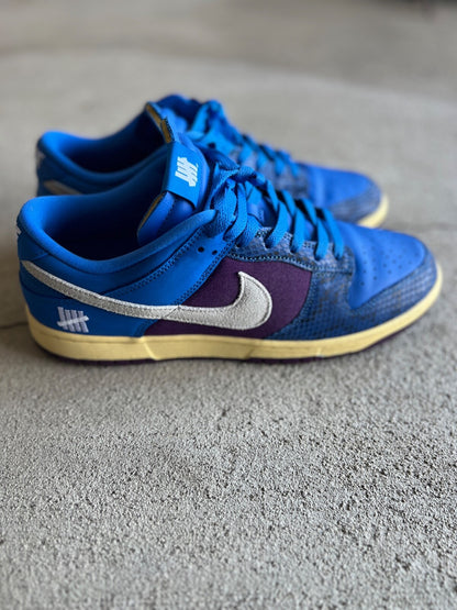 Nike Dunk Low UNDFT 5 On It Dunk vs AF1 Pre-Owned Men's US 11 Extra Laces No Box