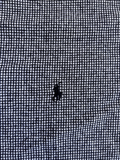 Vintage Y2K Polo Ralph Lauren Small Grid Polo Shirt