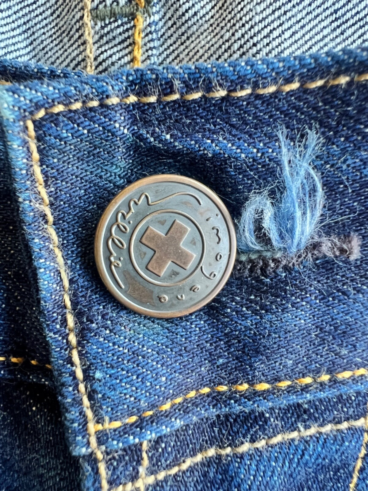 Imogene + Willie Barton Slim Selvedge Denim Jeans 30"x33"