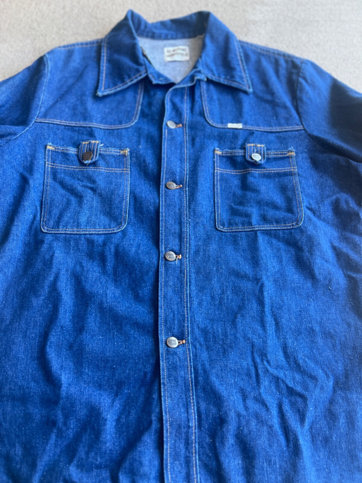 Vintage Sedgefield Do Nothing Denim Work Overshirt
