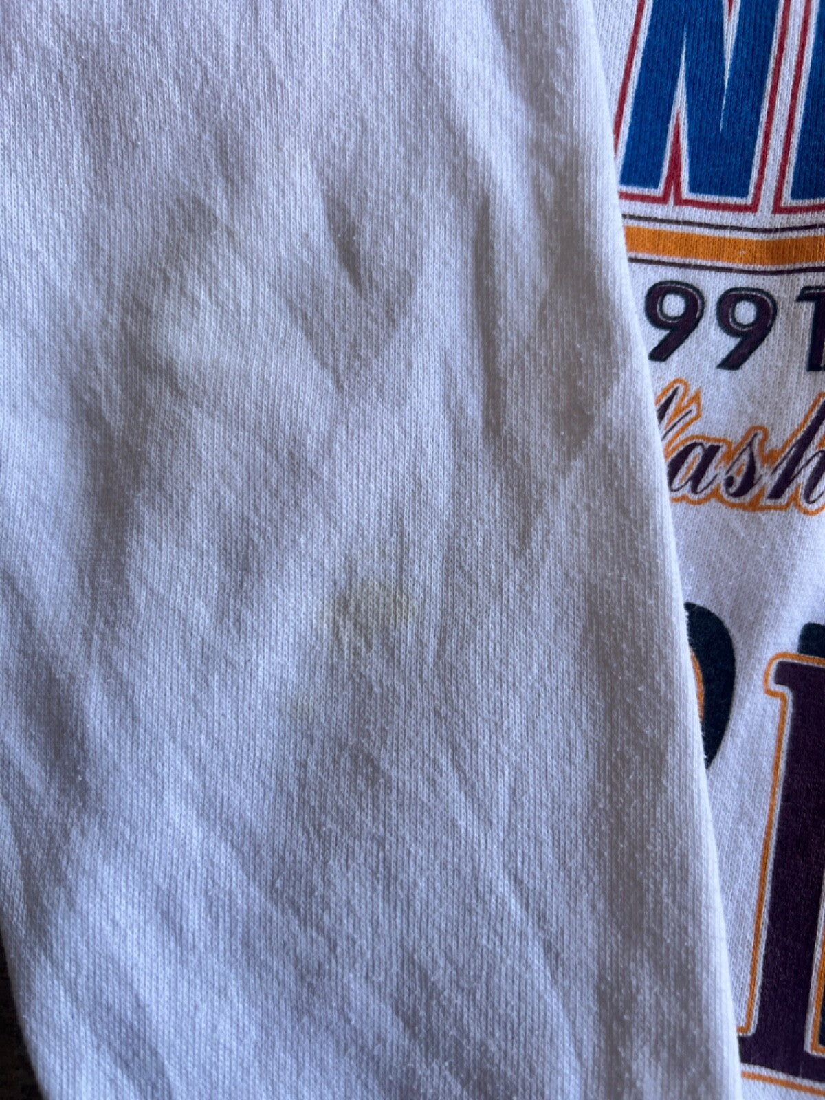 Vintage 90's Logo 7 Super Bowl XXVI 91 Redskins NFC Championship Sweatshirt