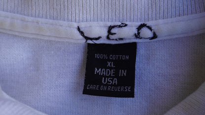 Vintage 90's Mobil 1 Racing Striped Rugby Shirt