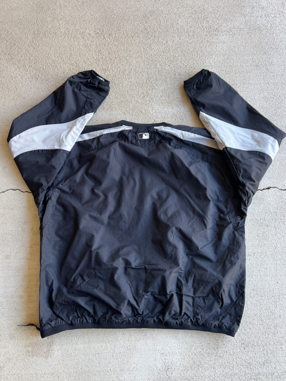 Vintage 90's Majestic Chicago White Sox 3/4 Zip Pullover Jacket