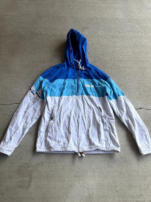 Rare Vintage 90's Adidas Hooded Sailing Jacket